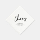 Search for black and white christmas napkins Cheers
