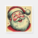 Search for vintage santa napkins Xmas
