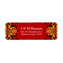 Search for oriental return address labels Gold