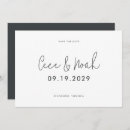 Search for stylish save the dates Script