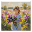 Search for purple flower posters Girl