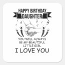 Search for daughters birthday stickers Dad