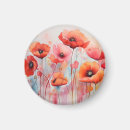 Search for poppies magnets Poppy