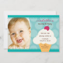 Search for icecream birthday invitations Colourful