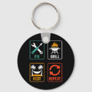 Search for barbeque key rings Grilling dad