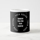 Search for large blank mugs Black