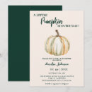 Search for little pumpkin on the way invitations Flowers