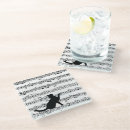 Search for musician coasters Black