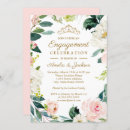Search for wreath engagement party invitations Floral