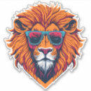 Search for lions mane stickers Wildlife