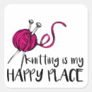 Search for my happy place stickers Quote