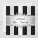 Search for black silver sweet 16 invitations Pretty