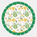 Search for green frame stickers Flowers