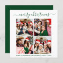 Search for square photo christmas cards Green