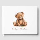 Search for teddy bear guest books Baby shower