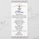 Search for nautical wedding menus Striped