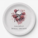 Search for skull and roses plates Vintage
