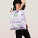 Search for baby shower favor tote bags Watercolor