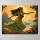 Search for vintage hawaiian posters Hula