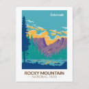 Search for rocky mountain national park postcards Vintage retro travel