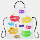 Search for positive affirmation aprons Self love