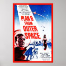 Search for plan 9 from outer space posters Vintage