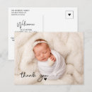 Search for script postcard thank you thank you cards Birth stats