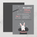 Search for abracadabra invitations Bunny
