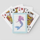 Search for mermaid playing cards Watercolor
