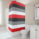Search for red and black shower curtains Stripe