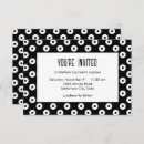 Search for black and white christening invitations Minimalist