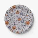 Search for vintage halloween plates Spider