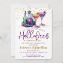 Search for glitter halloween invitations Purple