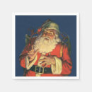 Search for santa claus paper napkins Vintage