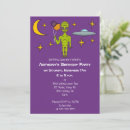 Search for alien invitations Little green men