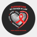 Search for red ribbon week stickers Heart disease awareness week