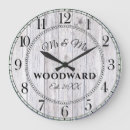 Search for 1st anniversary clocks Rustic