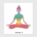 Search for posture stickers Meditation