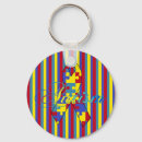 Search for autism educate key rings Cute