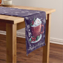 Search for christmas table runners Holly berries