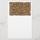 Search for leopard print stationery paper Design