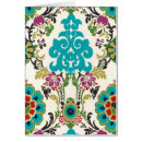 Search for decorative damask postcards Turquoise