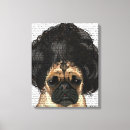 Search for black pug art Flowers