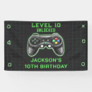 Search for gamer banners Boy birthday