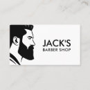 Search for beard business cards Minimalist