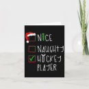 Search for funny hockey christmas cards Santa claus