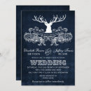 Search for rustic deer wedding invitations Blue