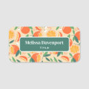 Search for orange name tags Citrus