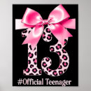 Search for 13th birthday posters Girl