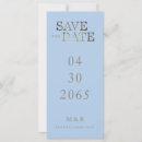 Search for gold peacock save the dates Blue